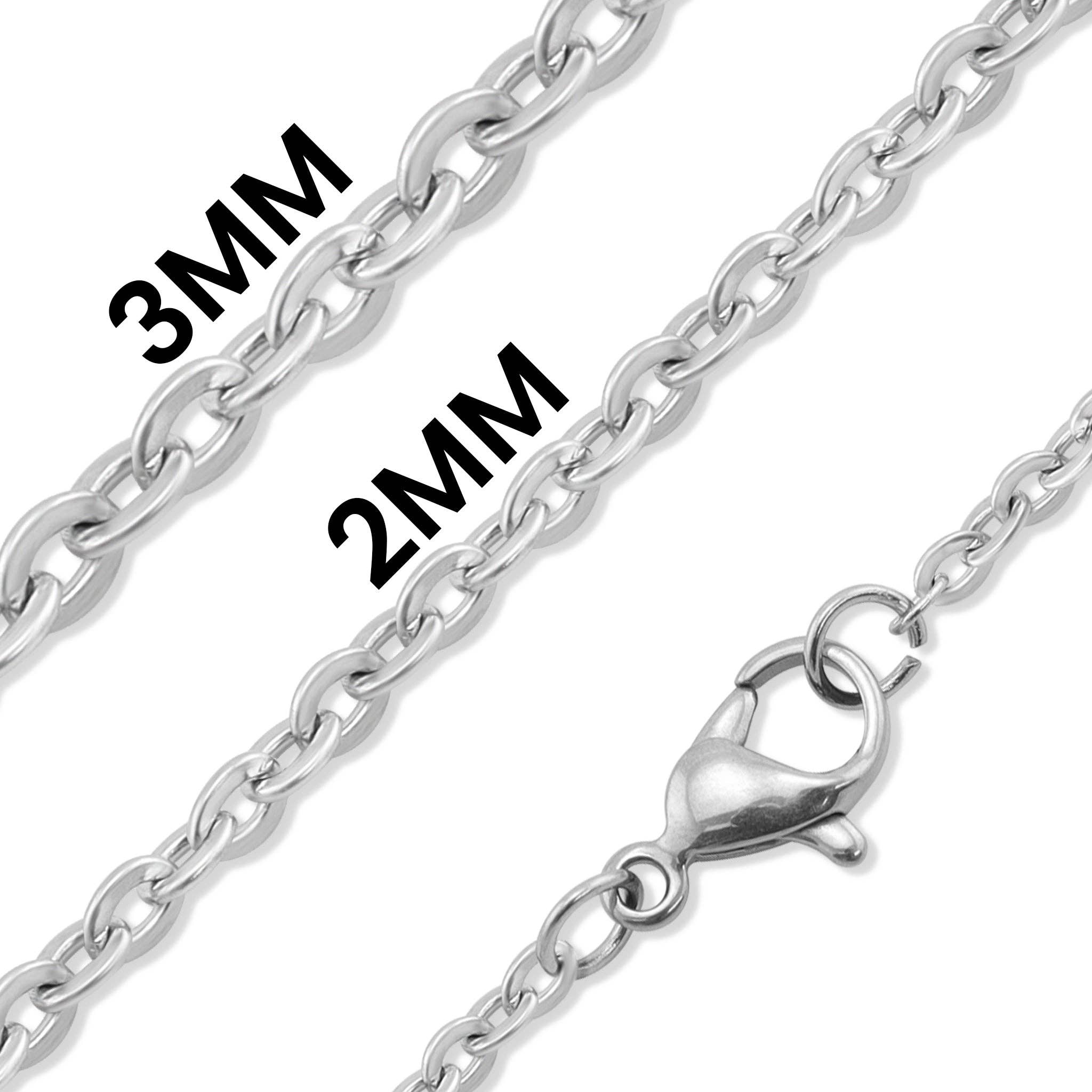 Stainless Steel Oval Loop Chain