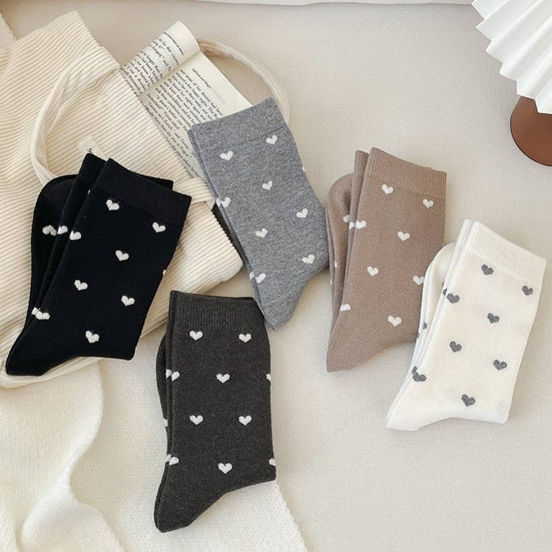 SWEETHEART CREW SOCKS | 40S02081