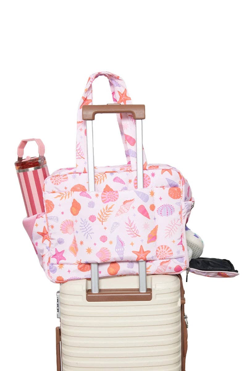 Beach Seashells Weekender Bag
