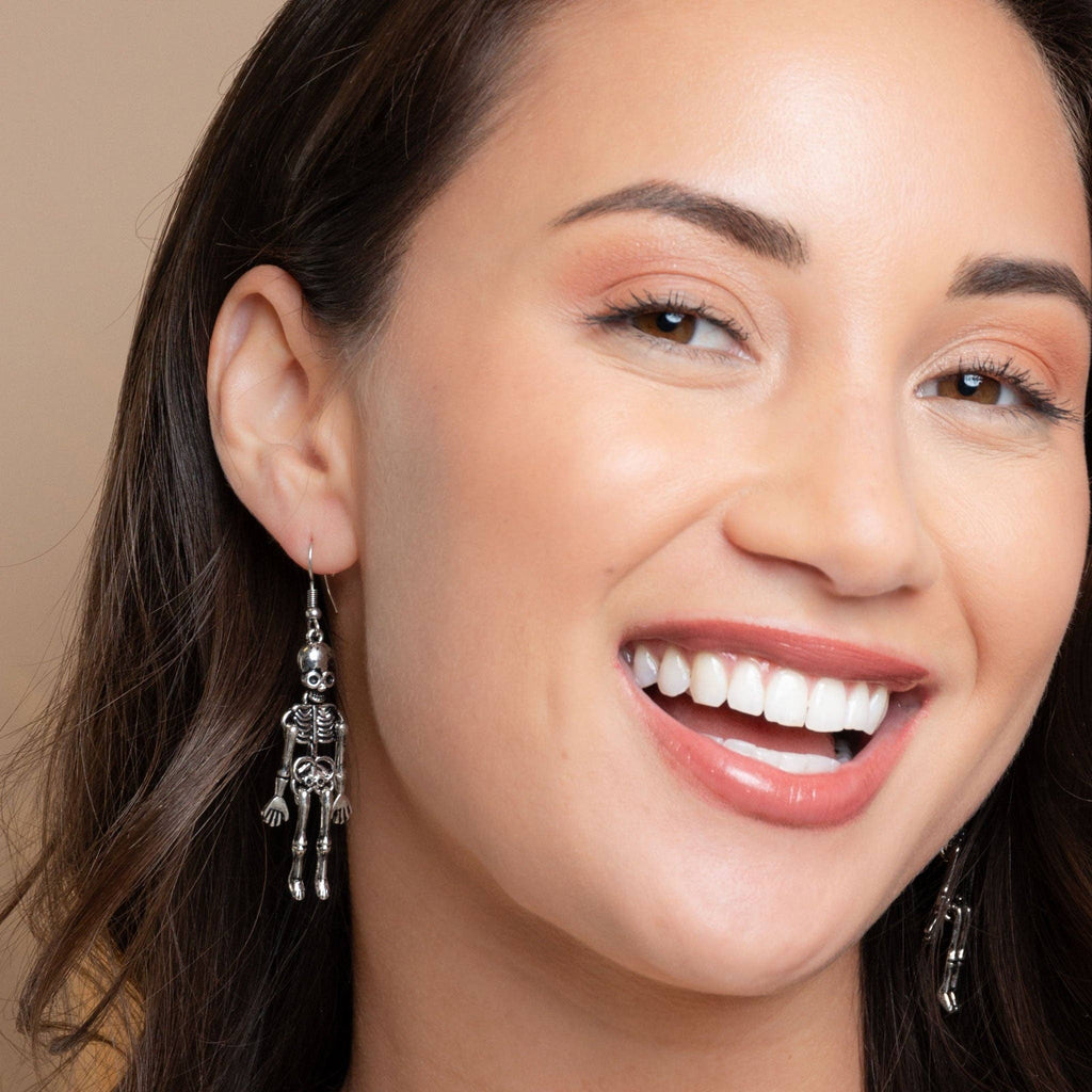 Halloween Skeleton Drop Earrings