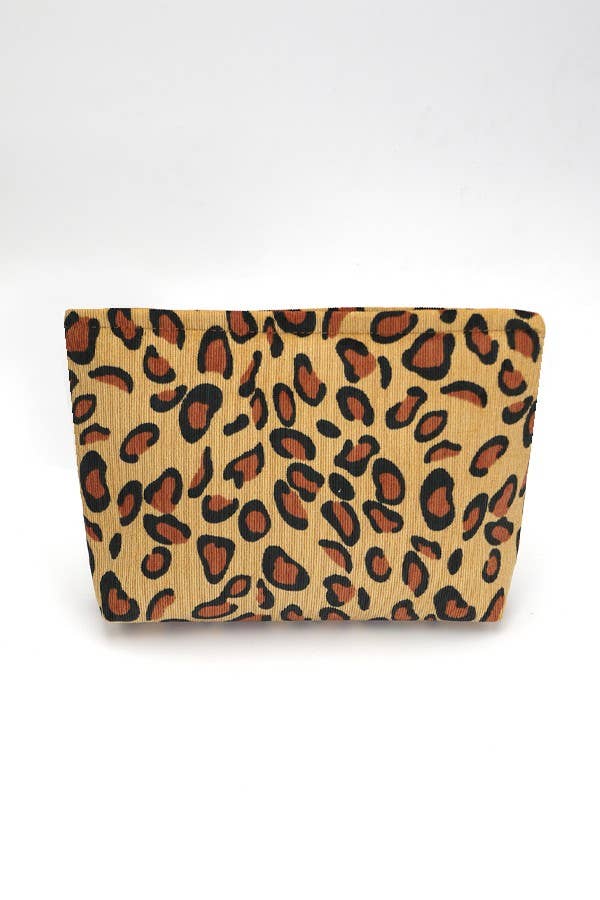 HANDMADE COSMETIC CORDUROY POUCH | 40P524
