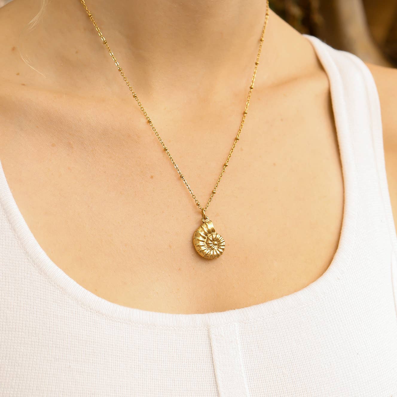 Stainless Steel Satellite Chain Necklace