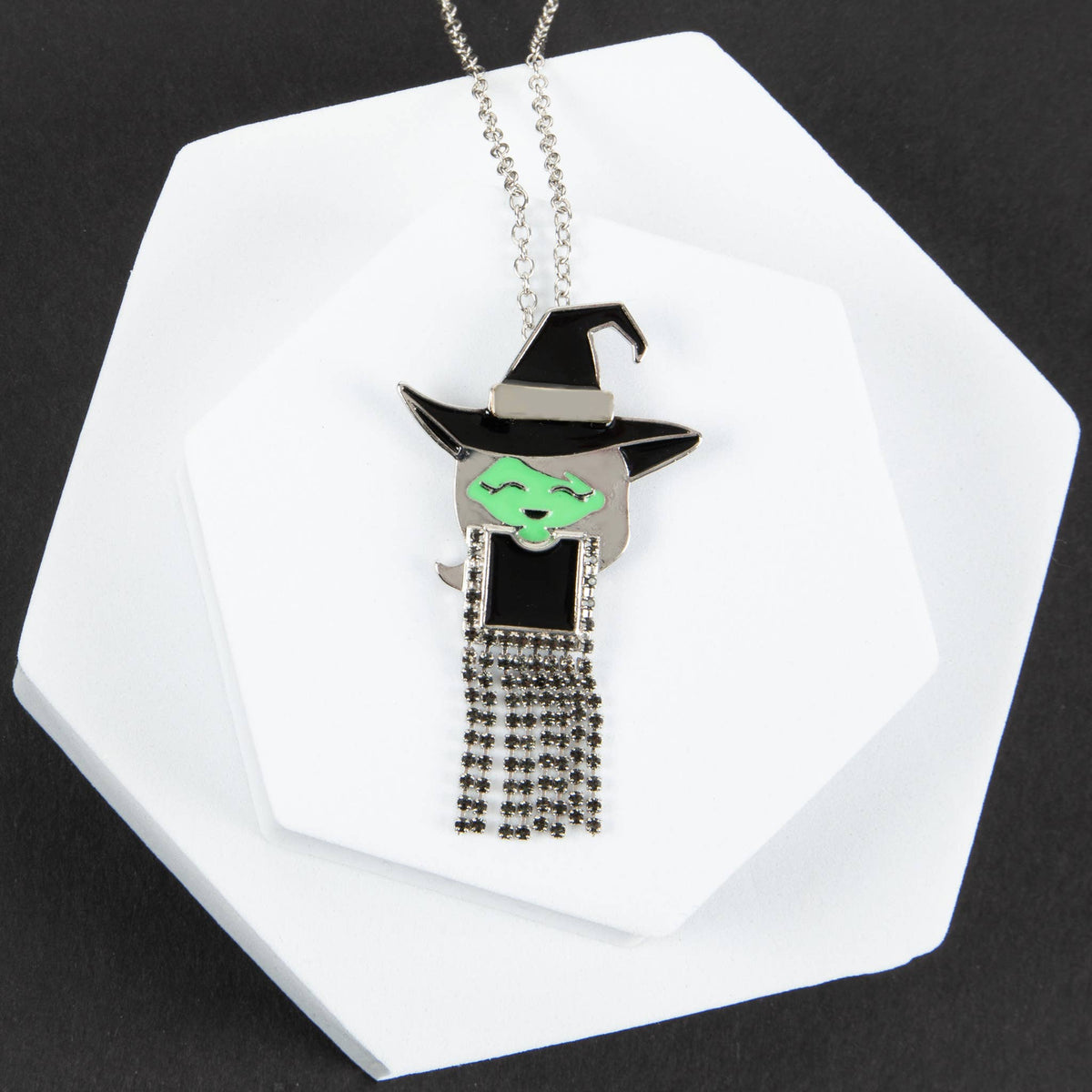 Halloween Sabrina Witch 28" Pendant Necklace