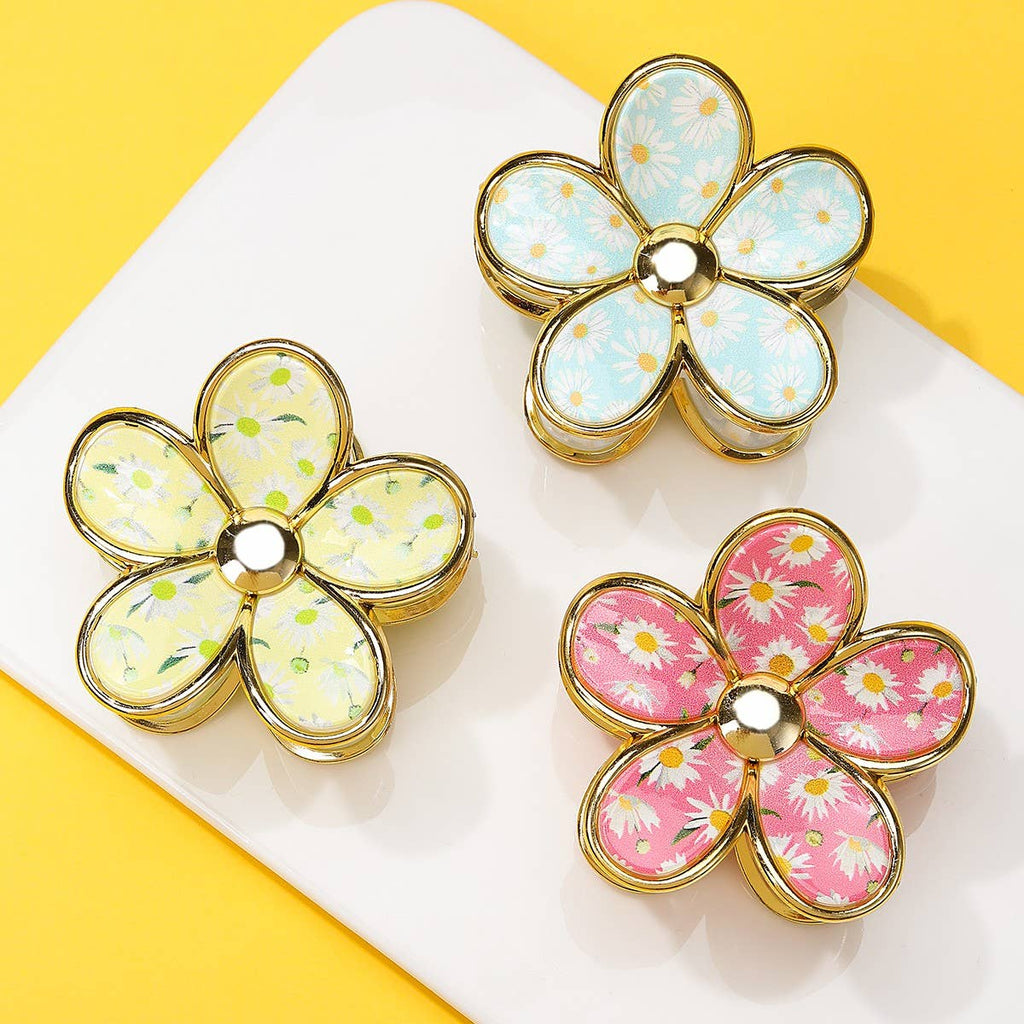 Floral Bloom Hair Claw Clips | 40H1058