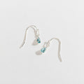 Silver Teardrop Ear Sense Earrings