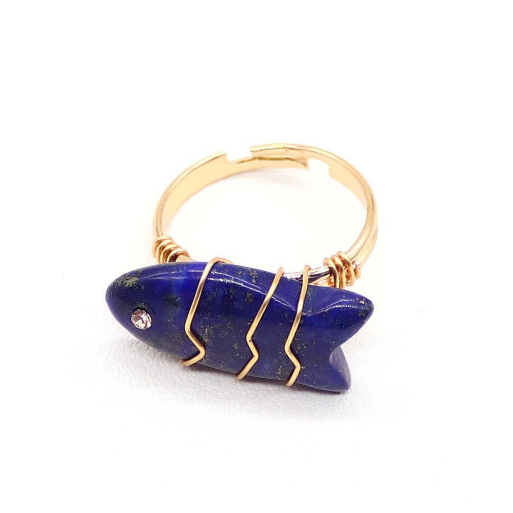 18K STAINLESS STEEL TARNISH FREE STONE RING | 40R132