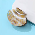 Marbled Seashell Hair Claw Clip | 40H1047