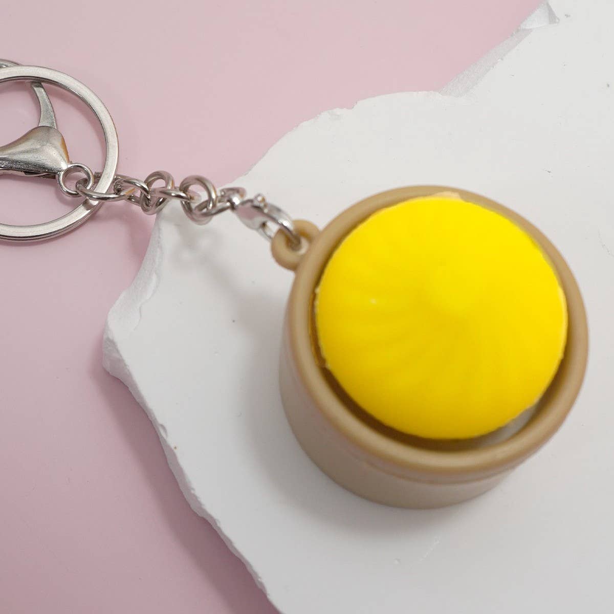 Dumpling Fidget Keychain
