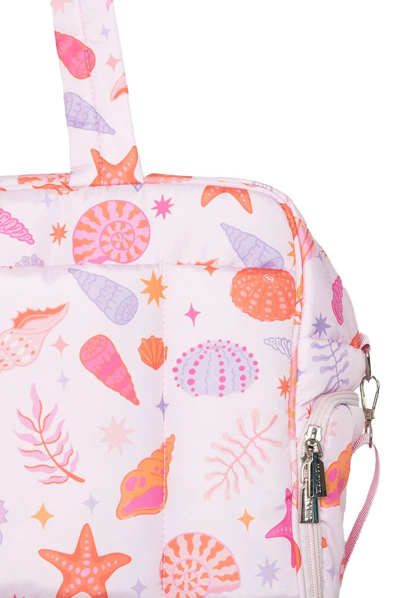 Beach Seashells Weekender Bag
