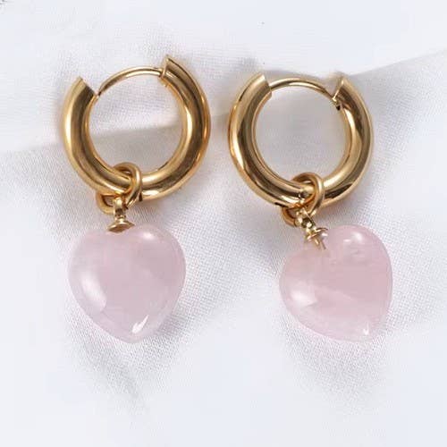 18K STAINLESS STEEL TARNISH FREE DROP EARRINGS | 40E426