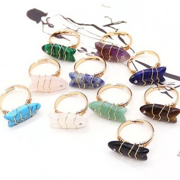18K STAINLESS STEEL TARNISH FREE STONE RING | 40R132