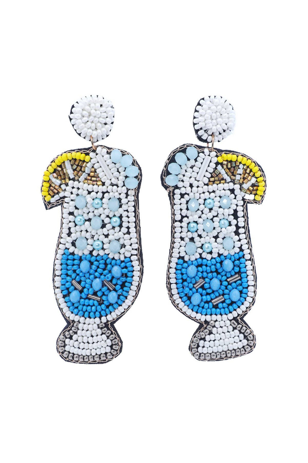 Cocktail Beads Drop Earrings