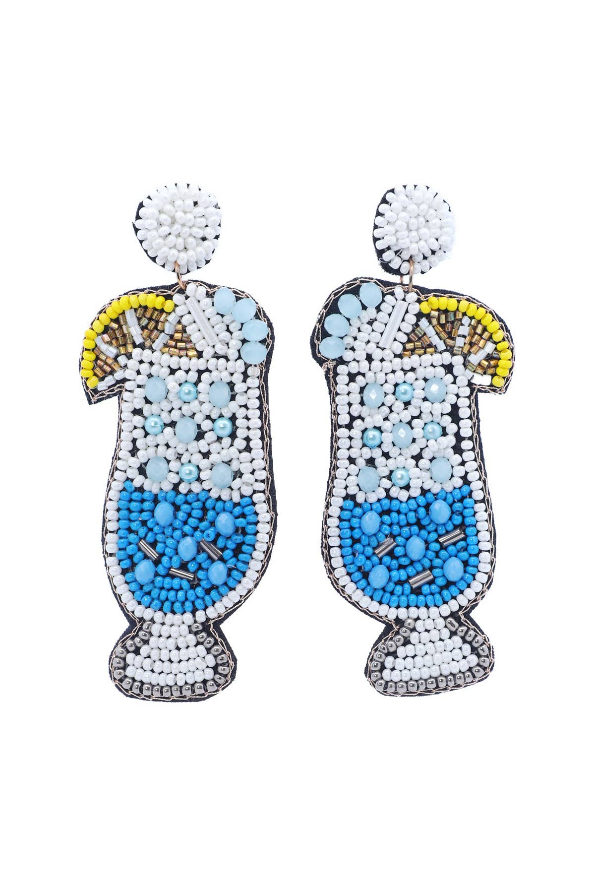 Cocktail Beads Drop Earrings