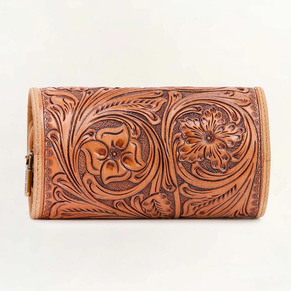 Canyon Jewellery Case Handtooled Leather