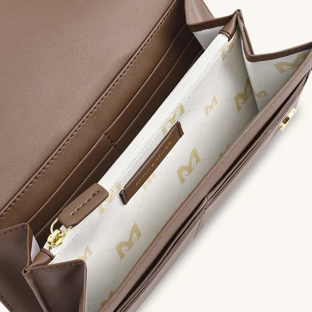 Mira & Moss Napa Long Wallet Vegan Leather