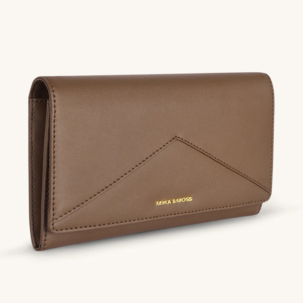 Mira & Moss Napa Long Wallet Vegan Leather