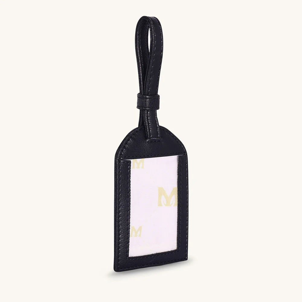 Alexis Travel Tag - Black