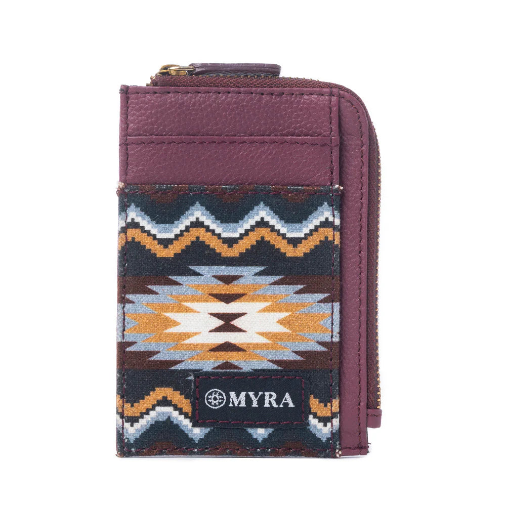 Ember Horizon Leather Credit Card Holder