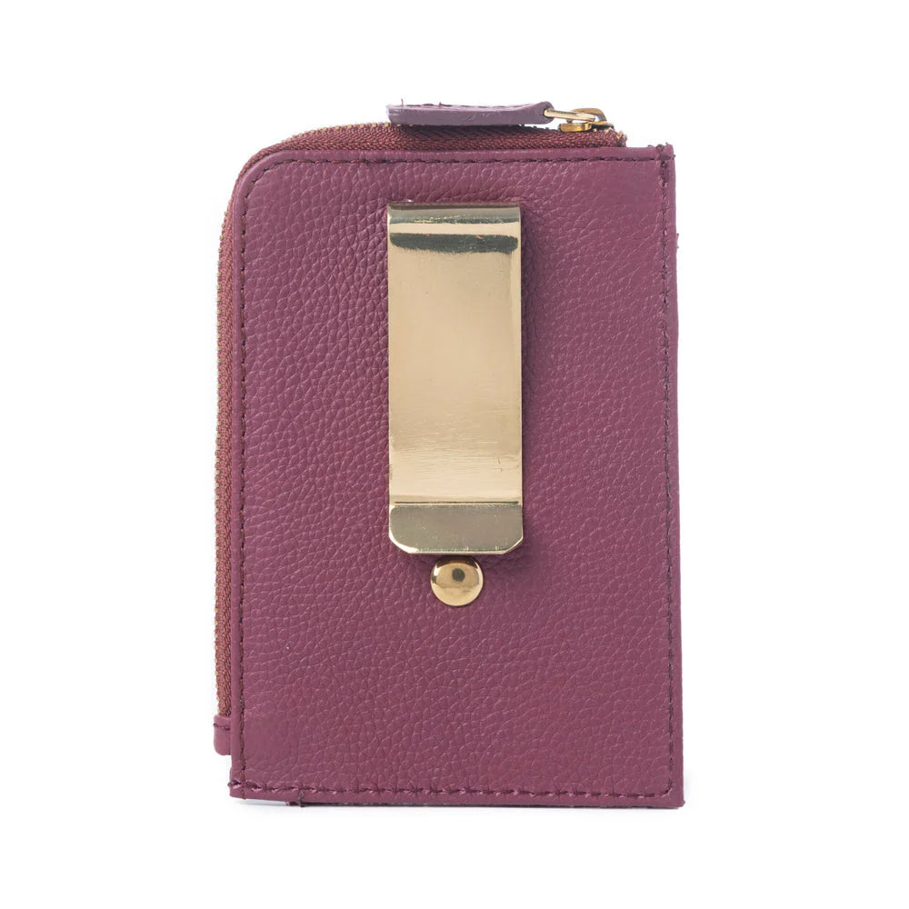 Ember Horizon Leather Credit Card Holder