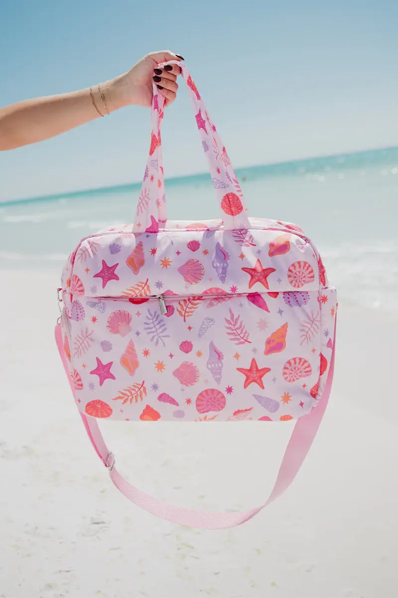Beach Seashells Weekender Bag