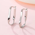 18K STAINLESS STEEL WATERPROOF TARNISH FREE HOOPS | 40E490