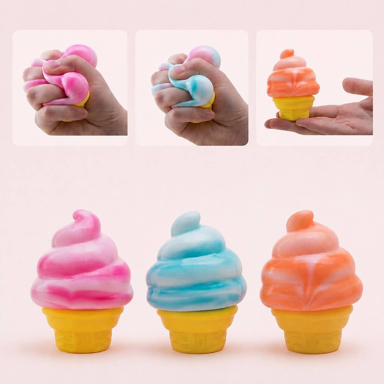 IceCream Cone Squishy Toy