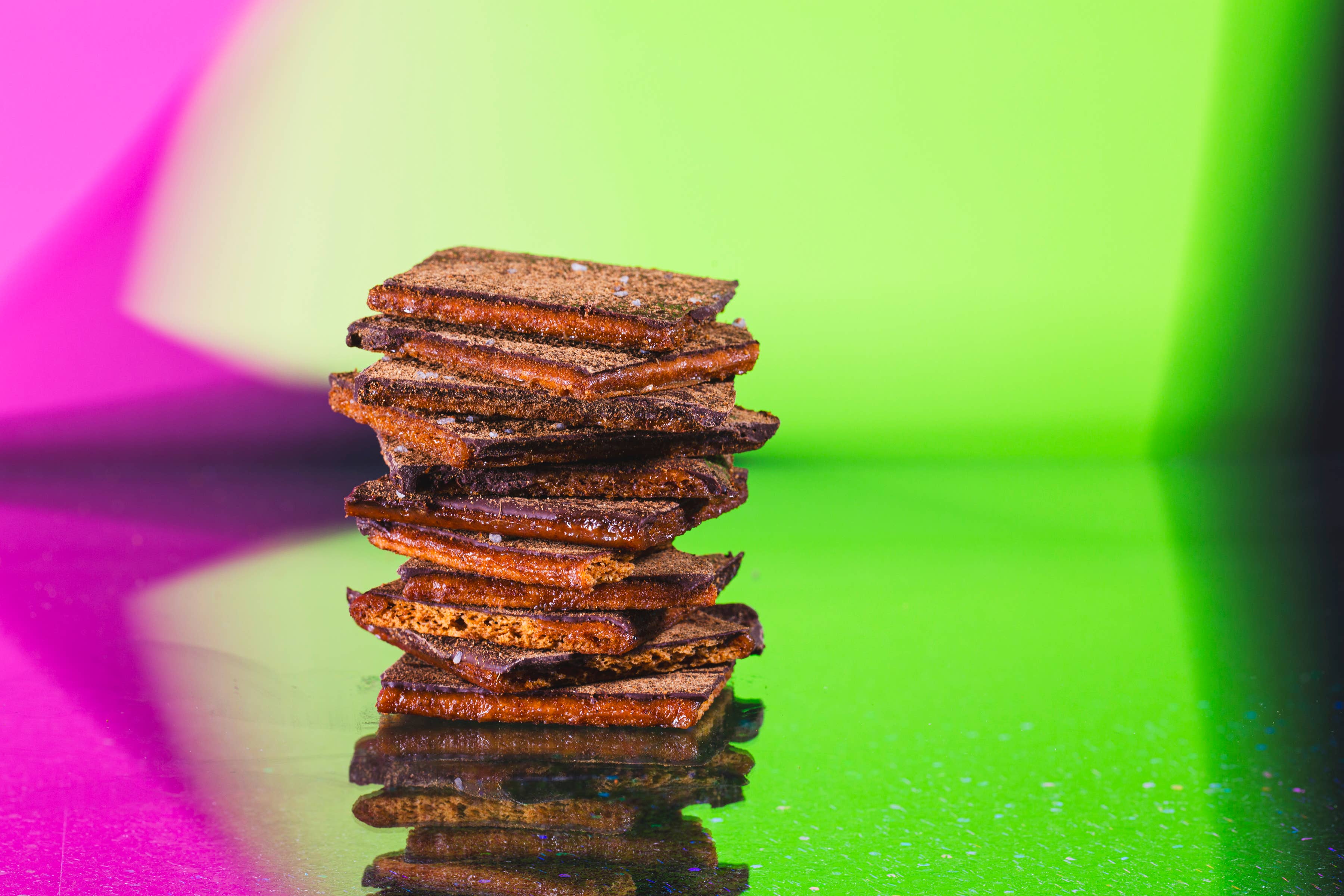 Churros! Toffee and Chocolate Covered Cookie