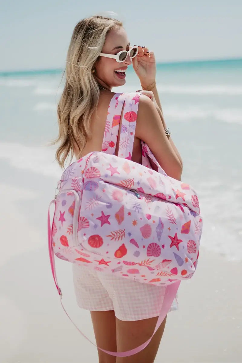 Beach Seashells Weekender Bag