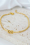 TITANIUM  STEEL NON-TARNISH KNOT BRACELET | 40B116