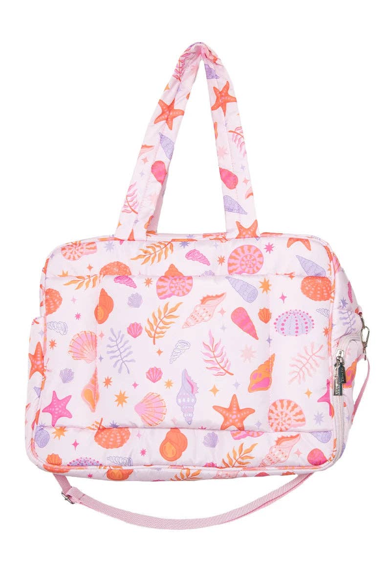 Beach Seashells Weekender Bag