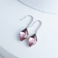 Coraline Diamond Gemstone Pave Drop Earrings