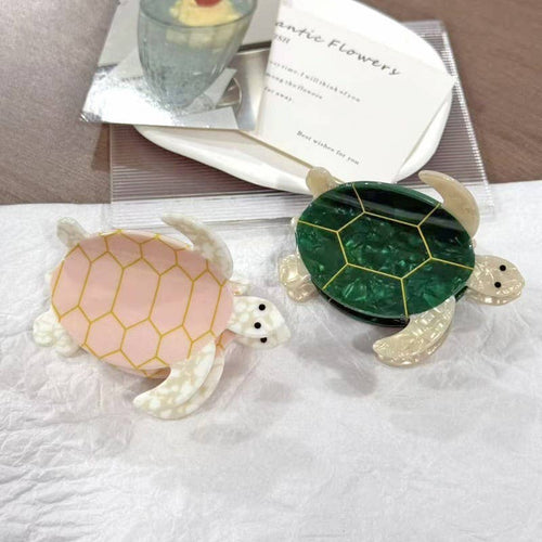 Adorable Tortoise Turtle Hair Claw Clips | 40H1061