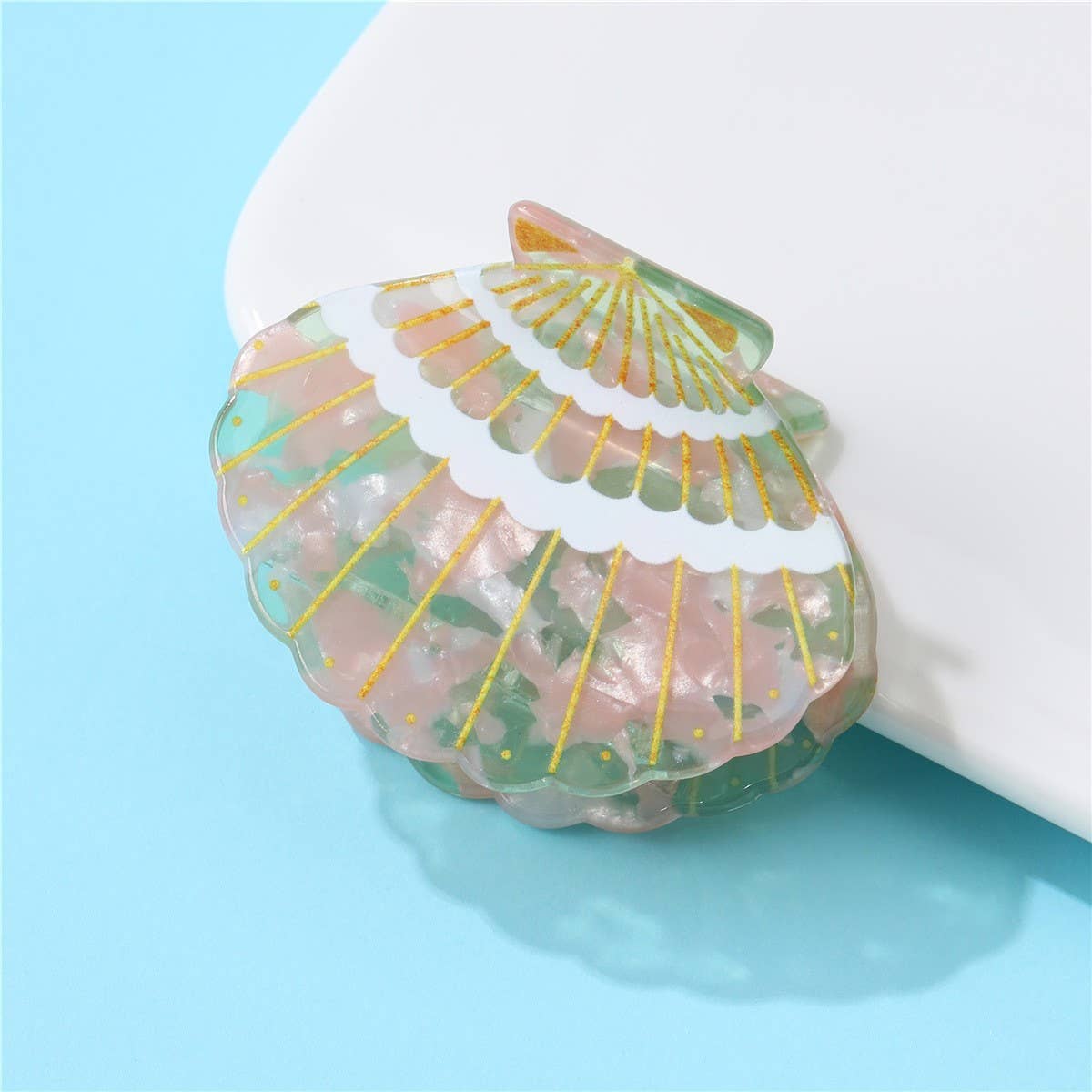 Marbled Seashell Hair Claw Clip | 40H1047