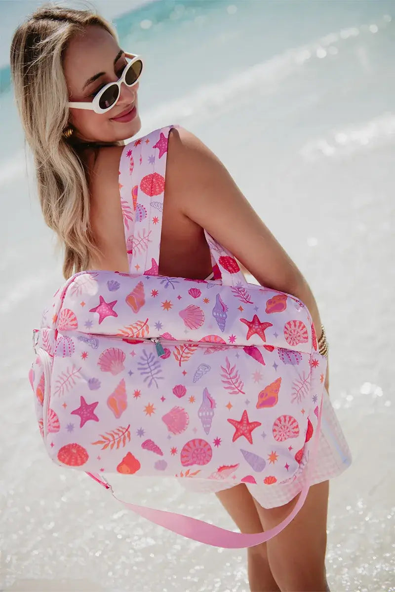 Beach Seashells Weekender Bag