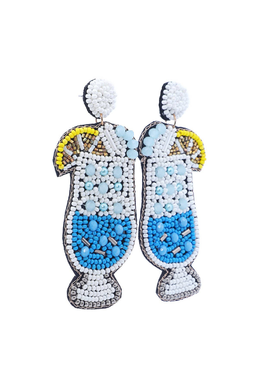 Cocktail Beads Drop Earrings