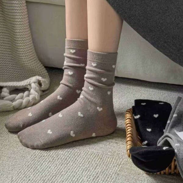 SWEETHEART CREW SOCKS | 40S02081