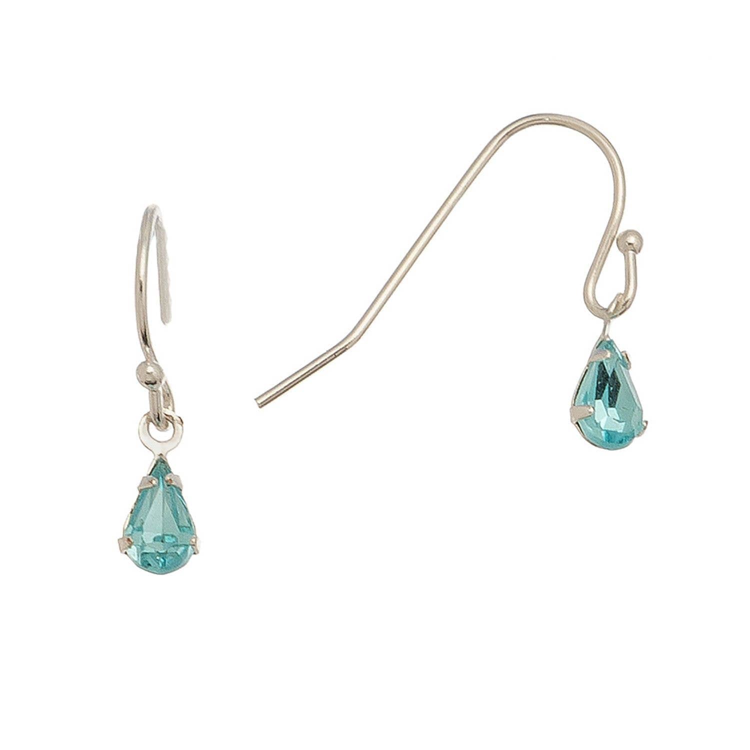 Silver Teardrop Ear Sense Earrings
