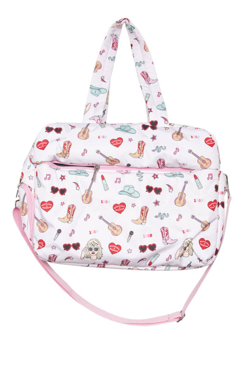 Music Girl Icons Duffel- Weekender