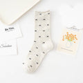 BOW MID CALF LENGTH SOCKS | 40S02078